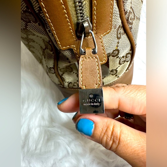 Gucci Limited Edition Sherry Line Boston Bag Brown - Picture 4 of 16